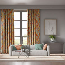 121152 Foresta Velvet Colour 4 Rosewood, Azul and Huckleberry Fabric by Harlequin