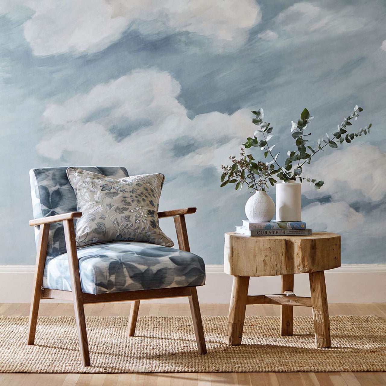 121153 Grounded Colour 4 Celestial and Awakening Fabric by Harlequin