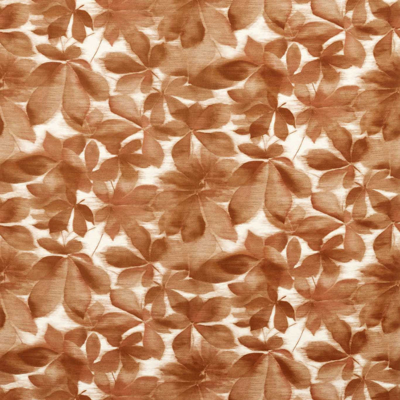 121155 Grounded Colour 4 Baked Terracotta and Parchment Fabric by Harlequin