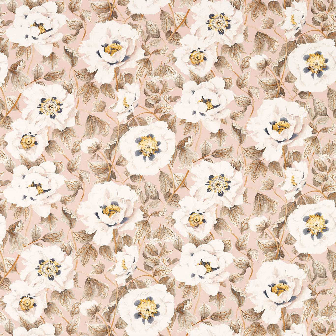 121158 Florent Colour 4 Positano, Maple and Graphite Fabric by Harlequin