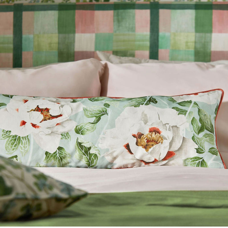 121159 Florent Colour 4 Seaglass Clover Rosehip Harlequin Fabric