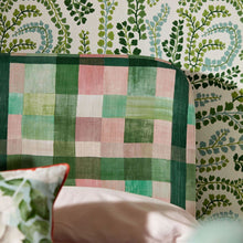 121160 Ertha Colour 4 Positano, Clover and Fig Leaf Fabric by Harlequin