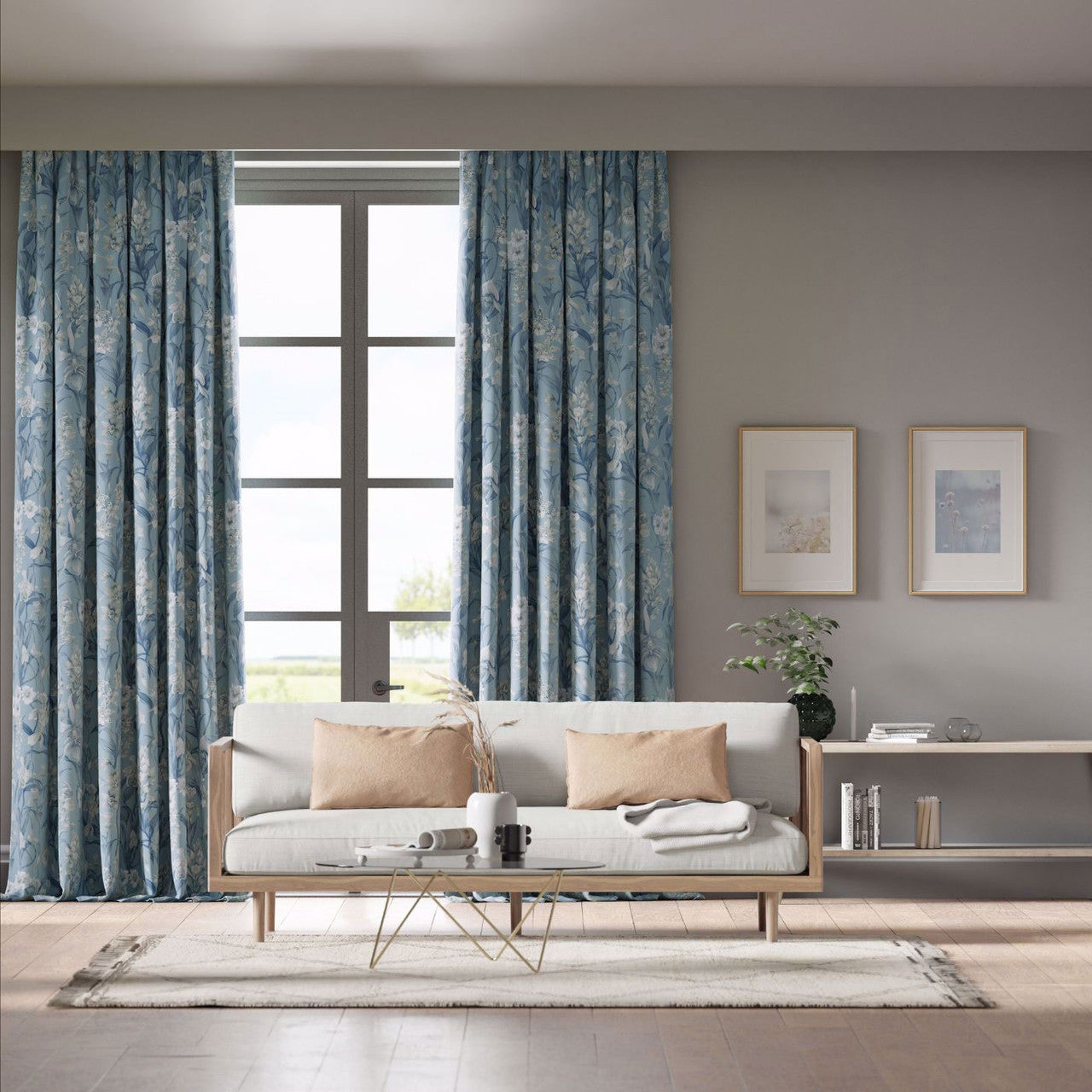 121168 Kalina Colour 4 Celestial Murmuration Awakening Harlequin Fabric