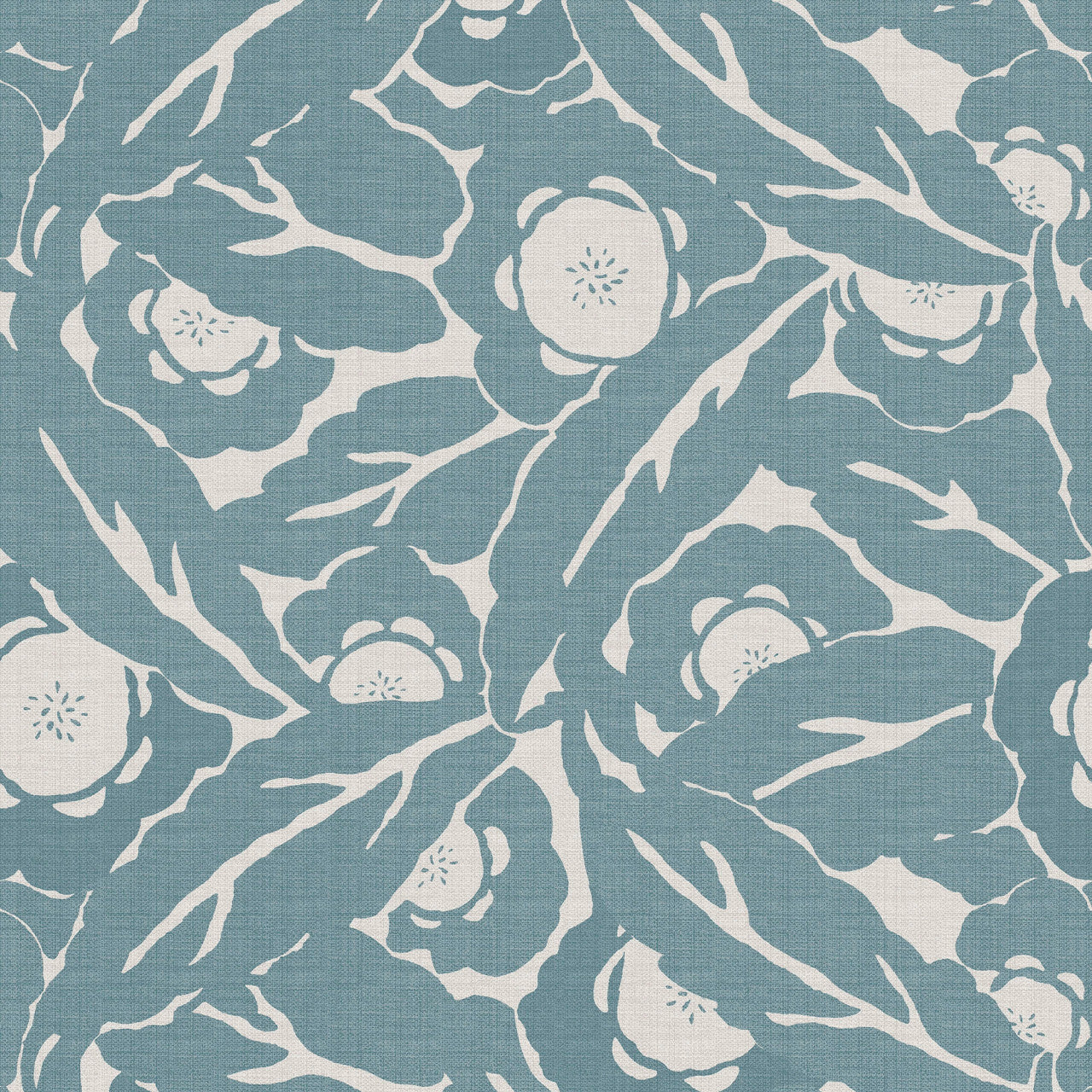121190 Optimism Floral Blue Wallpaper by Next