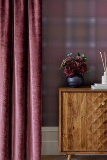 121194 Town & Country Check Wallpaper by Next