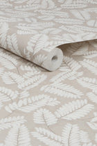 121195 Kindred Leaf Neutral Wallpaper by Next