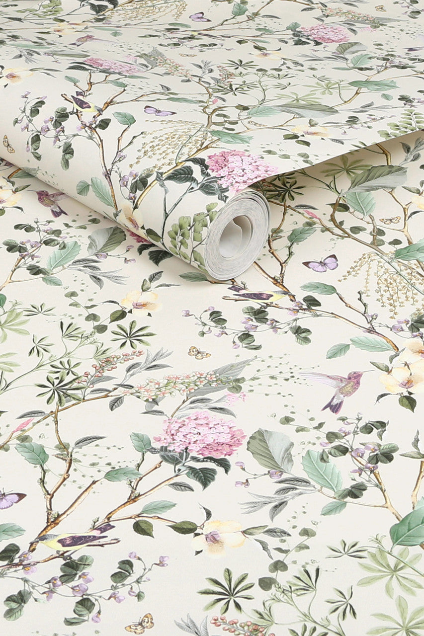 121204 Reflection Natural Wallpaper by Next