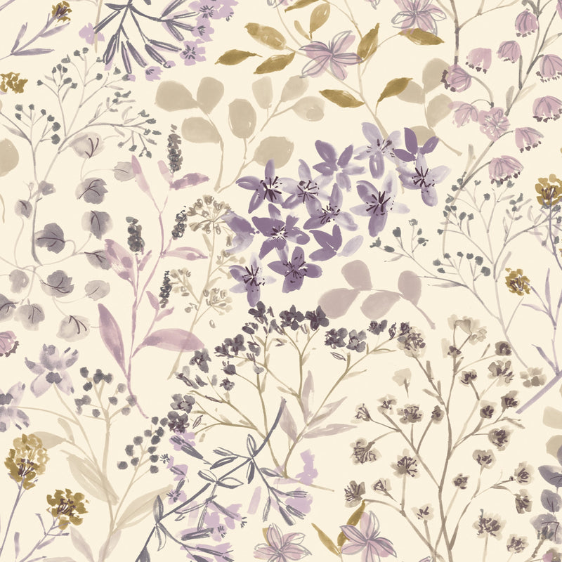 121206 Watercolour Floral Wallpaper by Next