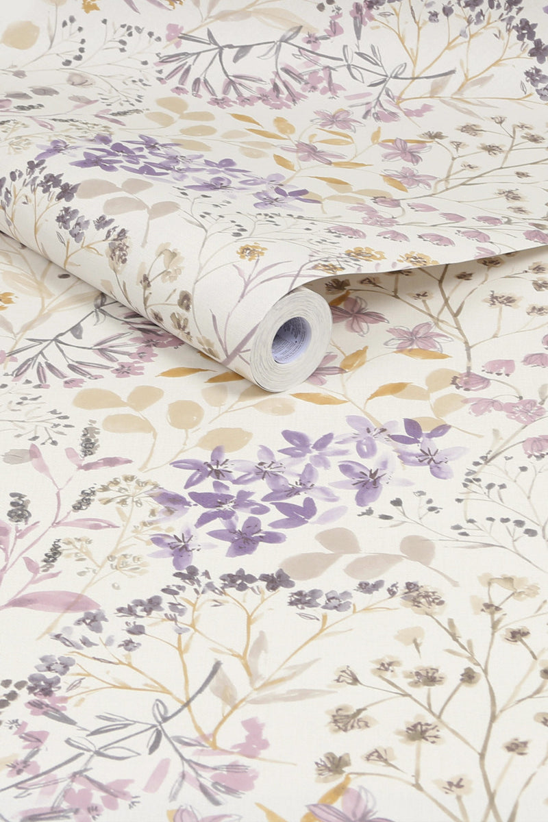 121206 Watercolour Floral Wallpaper by Next