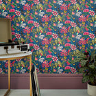 122352 Paradiso Deep Navy Wallpaper by Envy