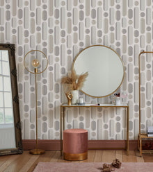 122355 Morse Neutrals Wallpaper by Envy