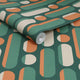 Morse Bottle Green Rust Wallpaper by Envy