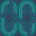 In The Loop Electric Blue Wallpaper by Envy