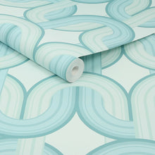 122362 In The Loop Blue Horizon Wallpaper by Envy