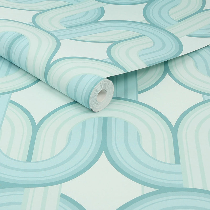 122362 In The Loop Blue Horizon Wallpaper by Envy