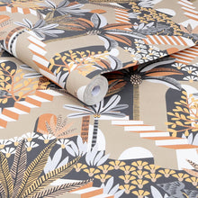 122363 Vacay Ochre Wallpaper by Envy