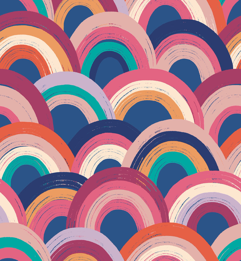 122391 Abstract Rainbow Brights Wallpaper by Next