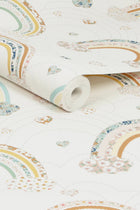 122393 Ditsy Rainbow Pastel Wallpaper by Next