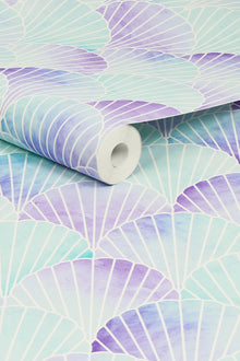 122397 Mermaid Seashell Mystic Floral Wallpaper by Next