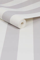 122402 Craft Stripe Grey Wallpaper by Next