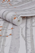 122403 Woodland Grey Wallpaper by Next