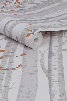 122403 Woodland Grey Wallpaper by Next