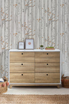 122403 Woodland Grey Wallpaper by Next