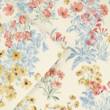 122742 Megan Ochre Yellow Wallpaper by Laura Ashley