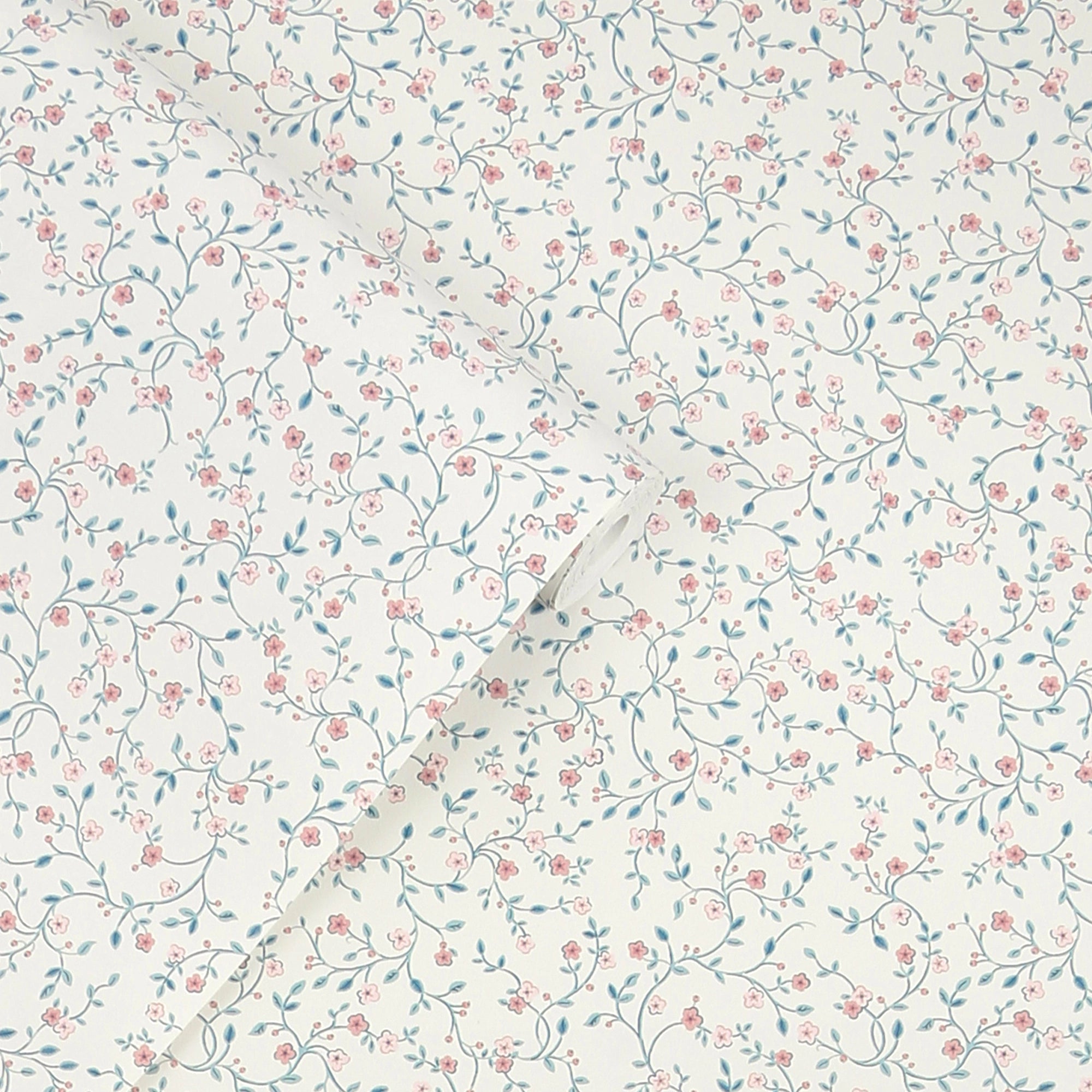 122749 Blencow Sprig Wallpaper by Laura Ashley