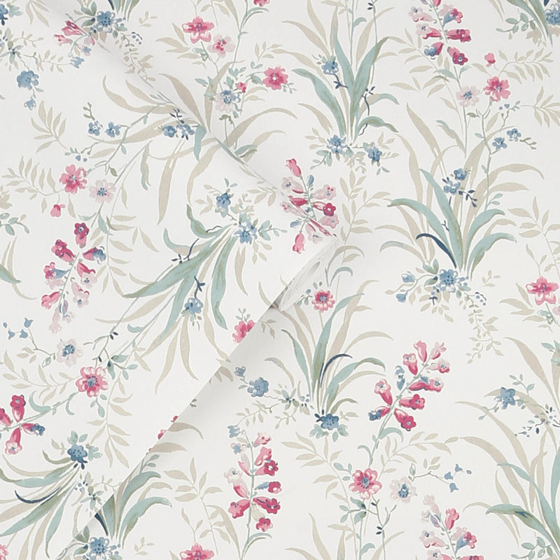 Mosedale Posy Wallpaper by Laura Ashley