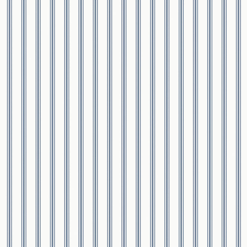 122752 Farnworth Stripe Wallpaper by Laura Ashley