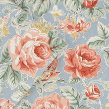122753 Wild Roses Ochre Yellow Wallpaper by Laura Ashley