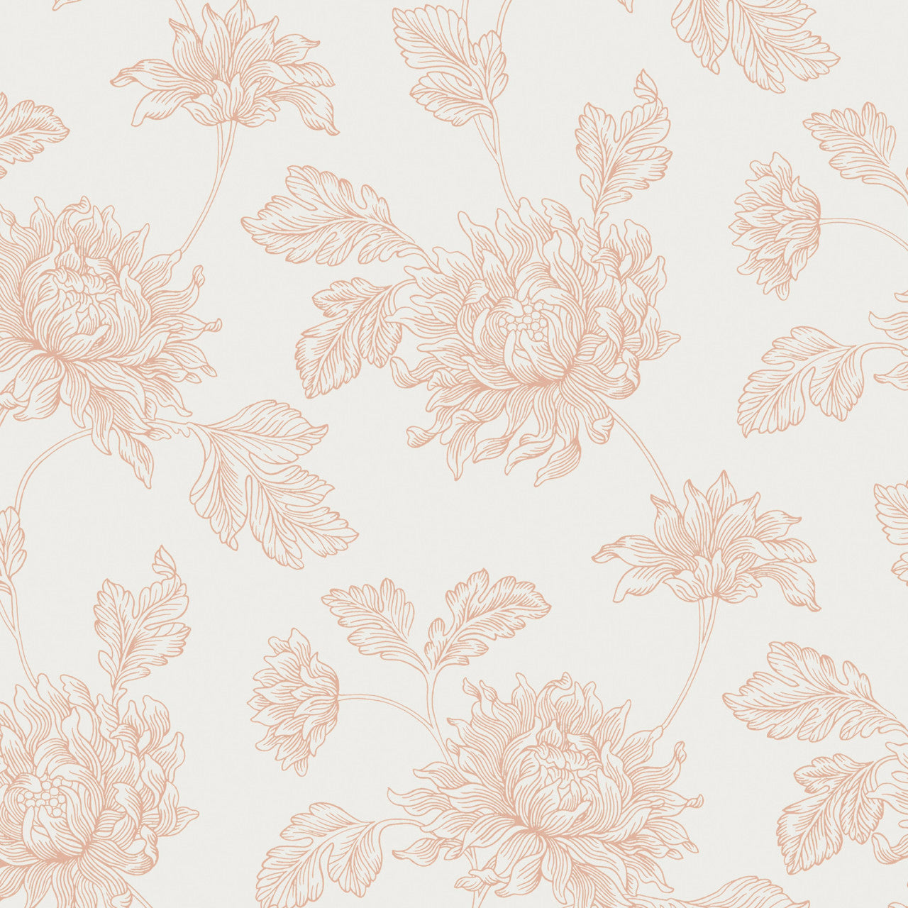 122763 Stratton Plaster Pink Wallpaper by Laura Ashley