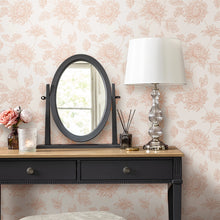 122763 Stratton Plaster Pink Wallpaper by Laura Ashley