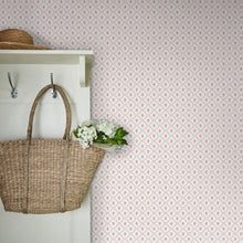 122766 Kate Coral Pink Wallpaper by Laura Ashley