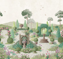 122770 Naunton Folly Mural Wallpaper by Laura Ashley