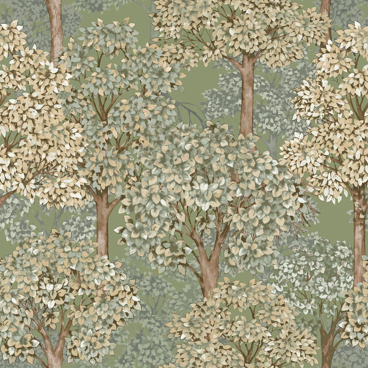 12322 Cottage Tree Little Explorers 2 Wallpaper By Galerie