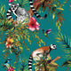 Lemur Teal Wallpaper by Holden