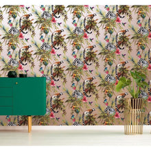 12404 Lemur Metallic Rose Gold Wallpaper by Holden