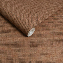 124091 Rustic Weft Clay Wallpaper by Graham and Brown