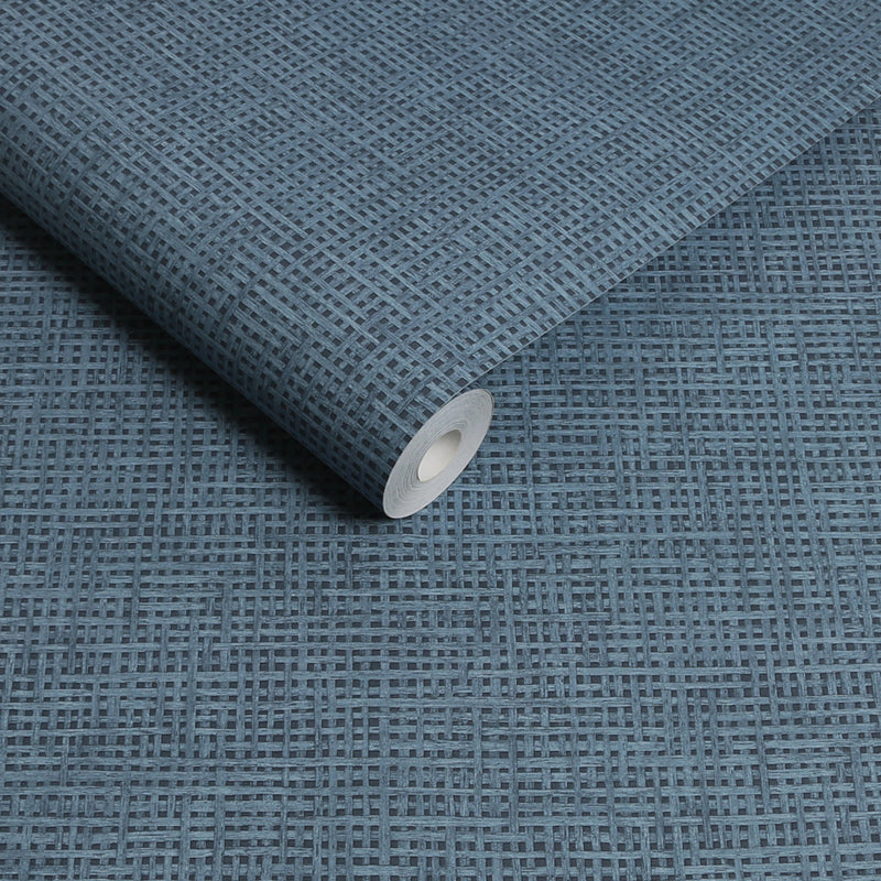 124096 Rustic Weft Tiamat Wallpaper by Graham and Brown