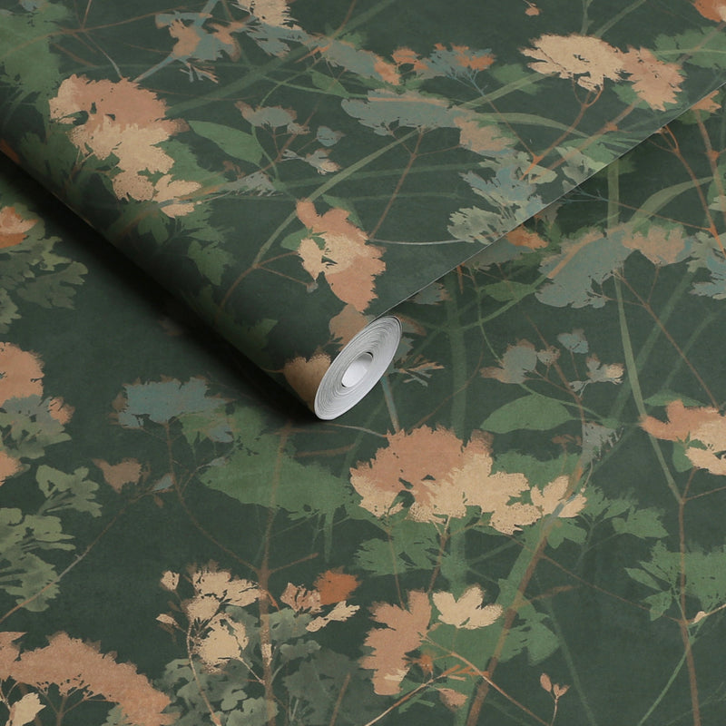 124102 Flower Press Wallpaper by Graham and Brown