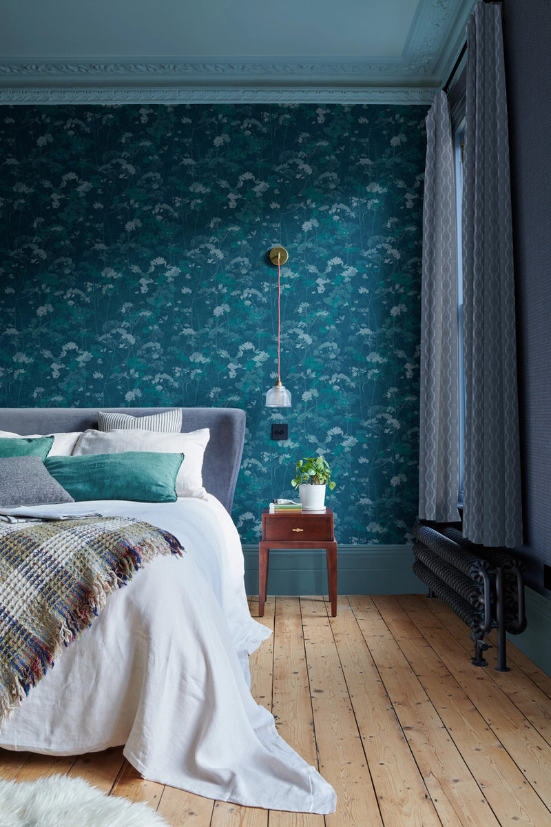 124106 Flower Press Wallpaper by Graham and Brown