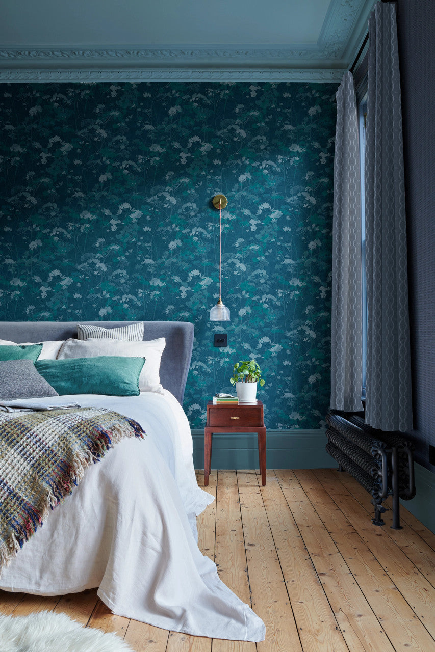 124106 Flower Press Wallpaper by Graham and Brown