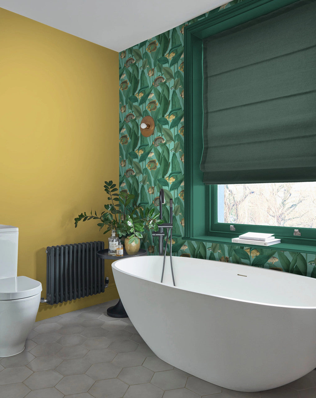 124112 Aquarium Aquamarine Wallpaper by Graham and Brown