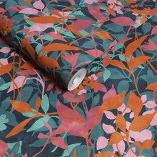 124117 Fleur Vivid Wallpaper by Graham and Brown