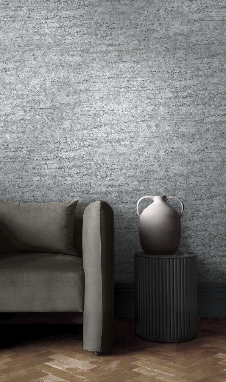 124136 Vincenzo Grey Wallpaper by Graham and Brown