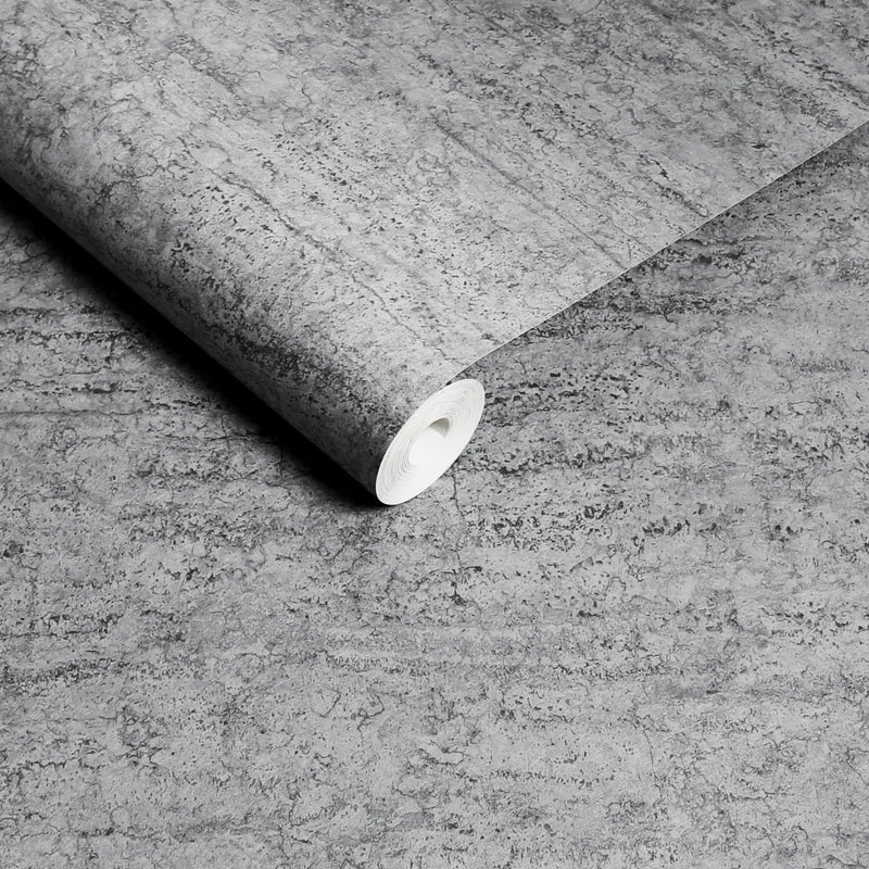 124136 Vincenzo Grey Wallpaper by Graham and Brown