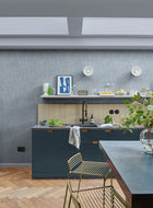 124137 Armando Light Blue Wallpaper by Graham and Brown