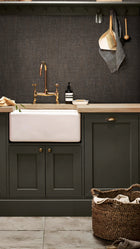 124141 Armando Chocolate Wallpaper by Graham and Brown